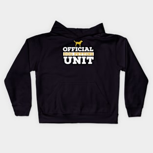 Official Dog Petting Unit Kids Hoodie